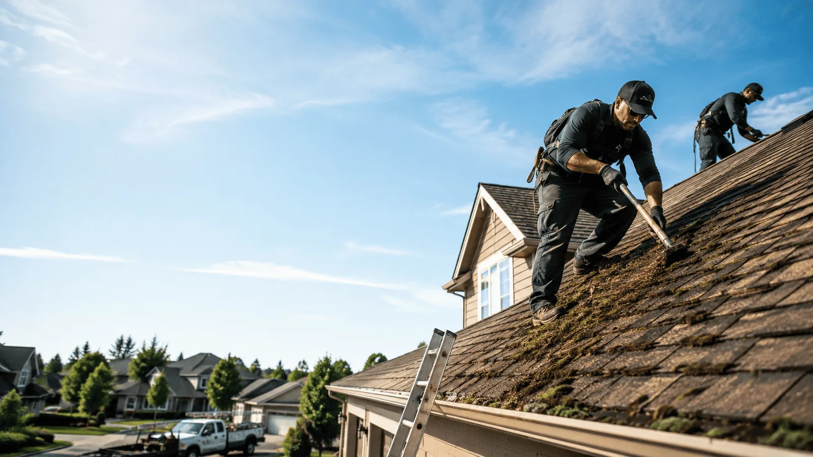 Roof Moss Removal in Wellfleet, NE near me